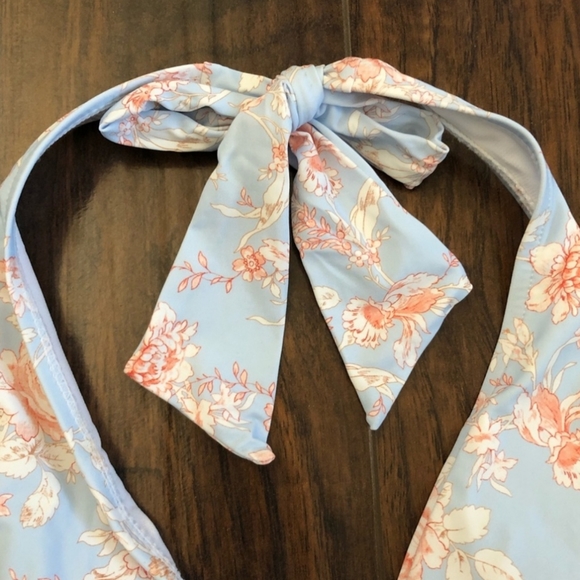 WeWoreWhat Brooklyn Halter One-Piece Swimsuit - Picture 13 of 14